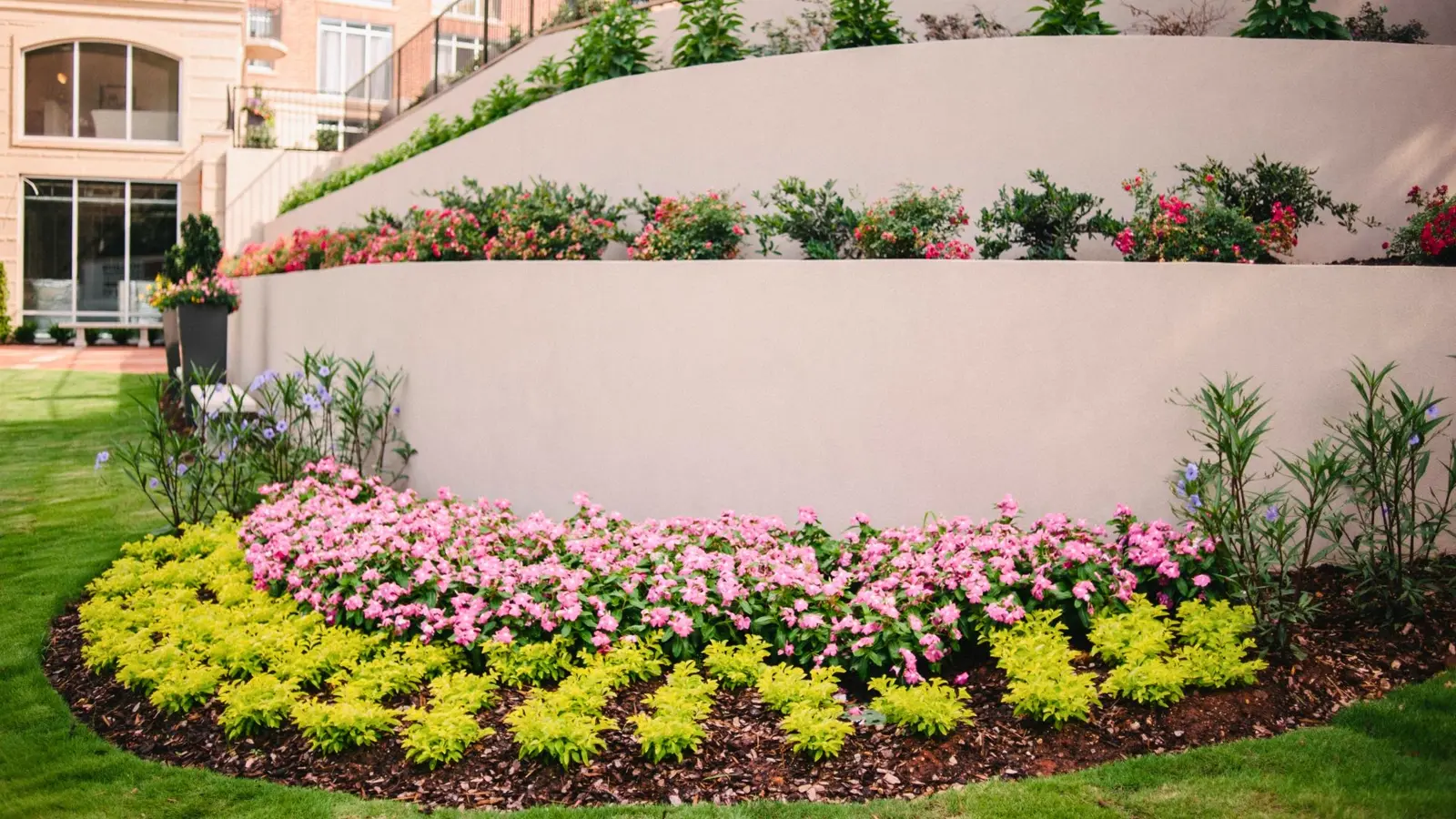 raised flower beds