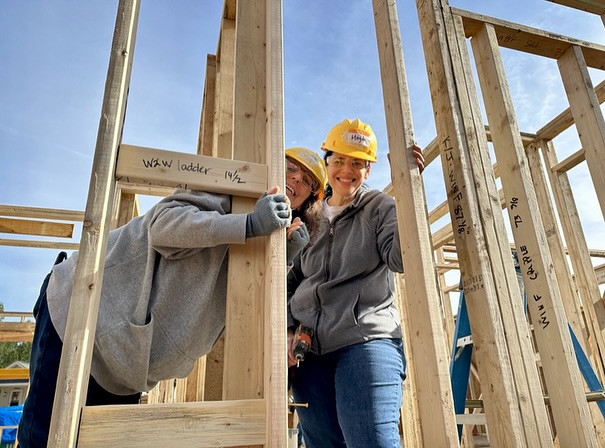 Two ladies working