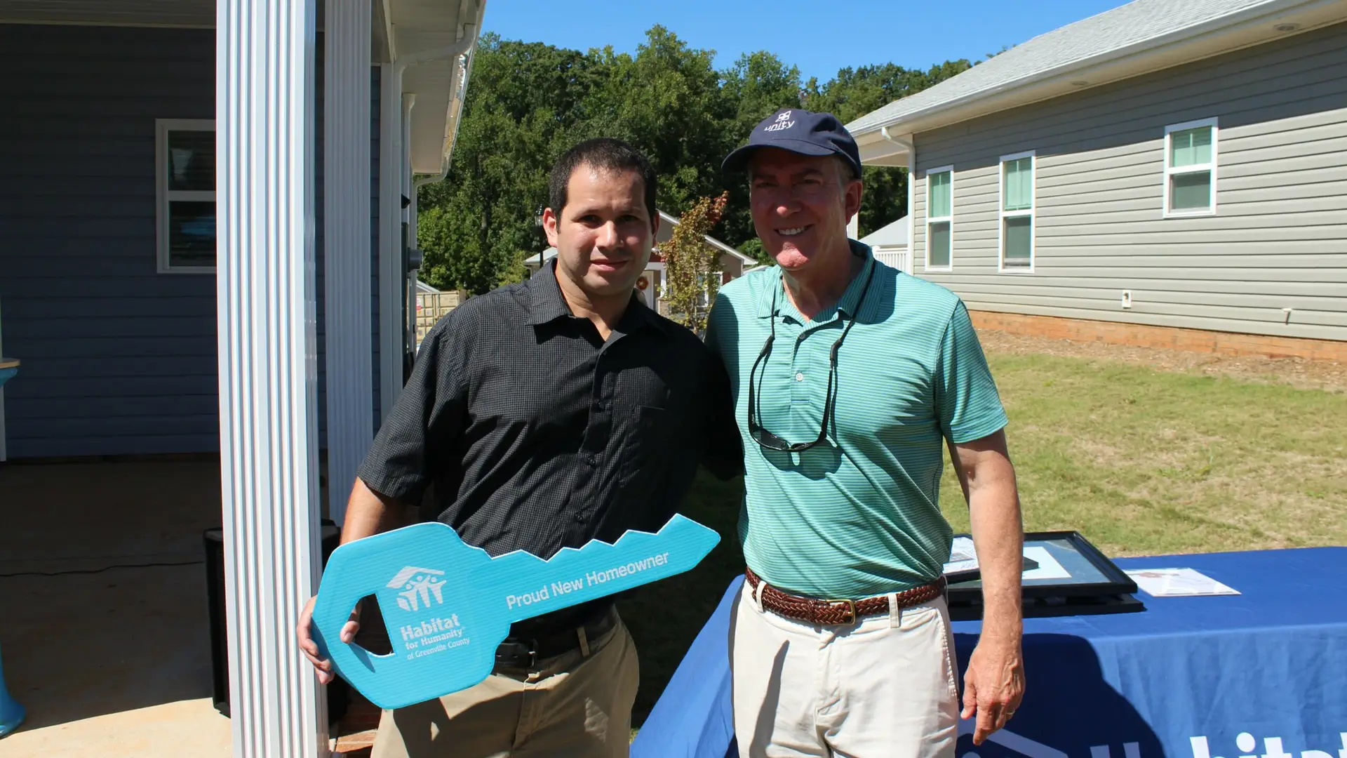 Habitat for Humanity employee gets own home